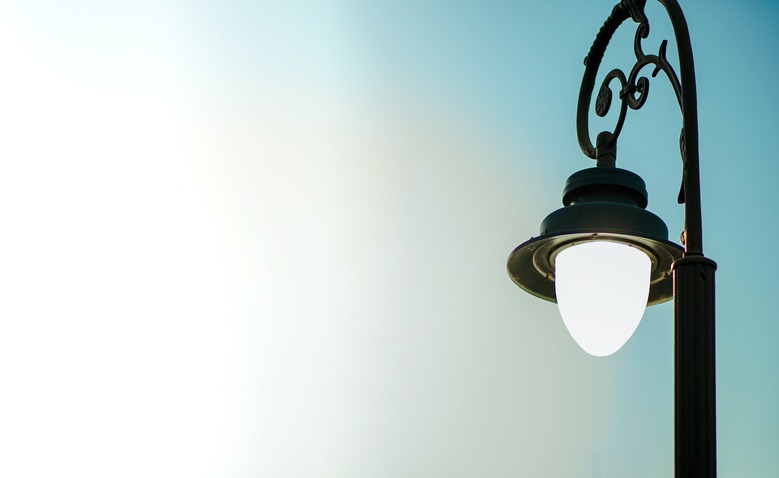 lampa modra